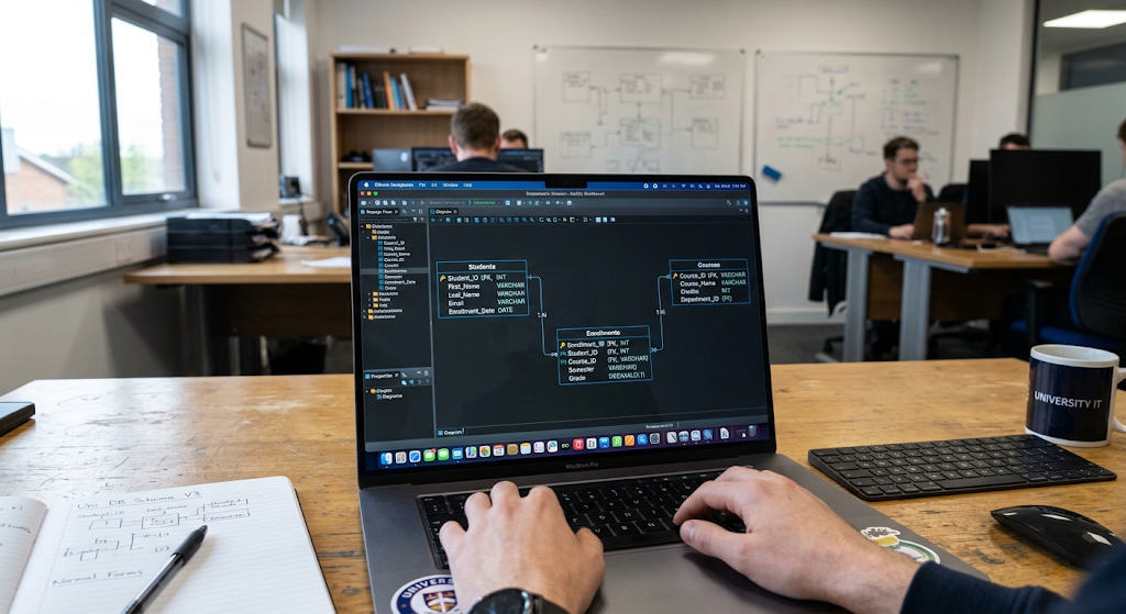 Database Normalization Explained: 1NF, 2NF, 3NF, and Beyond 4 Second Normal Form database design with Students Courses and Enrollments tables