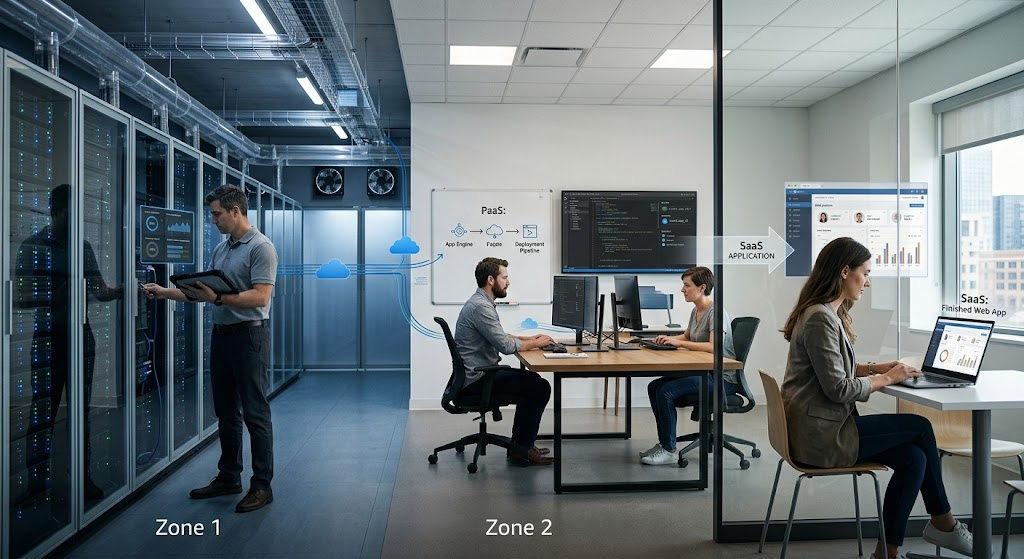 Cloud Computing Services Explained: IaaS, PaaS, and SaaS for Beginners 4 Comparison of IaaS, PaaS, and SaaS cloud service models