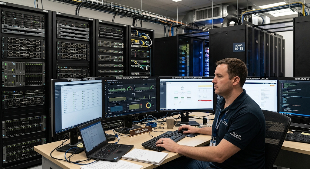 Cloud Computing Services Explained: IaaS, PaaS, and SaaS for Beginners 2 Infrastructure as a Service showing virtual servers, storage, and networking
