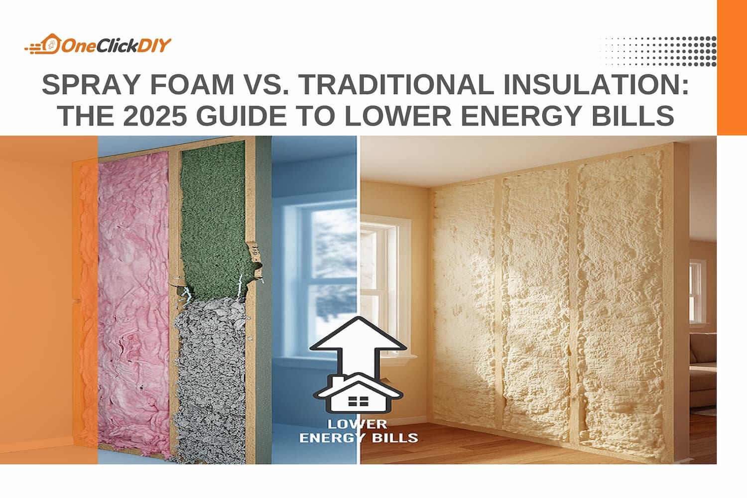 Does Spray Foam Insulation Really Lower Energy Bills? 7 spray foam vs traditional insulation