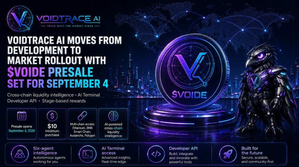 VOIDTRACE AI Moves From Development to Market Rollout With $VOIDE Presale Set for September 4 4 voidtrace ai DD2