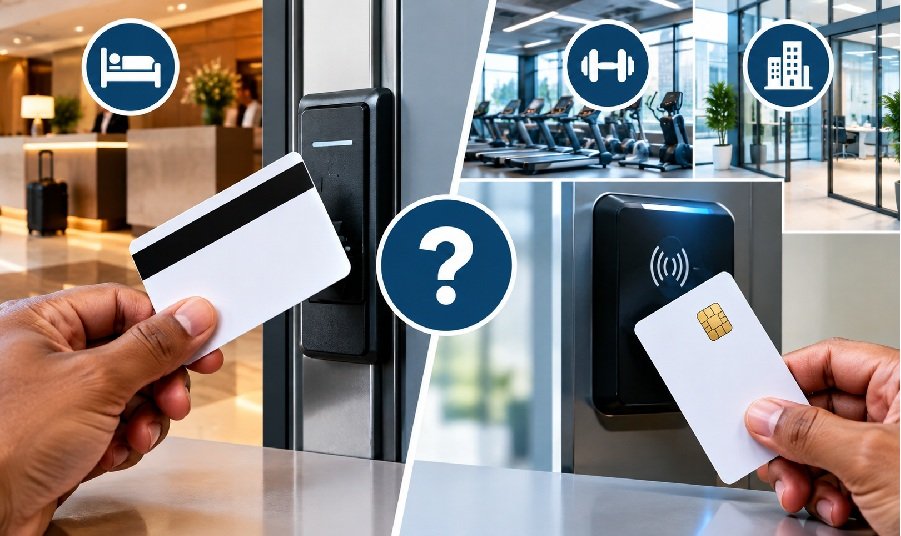 Magnetic Stripe or Smart Card? Choosing Access Cards for Hotels, Gyms and Offices