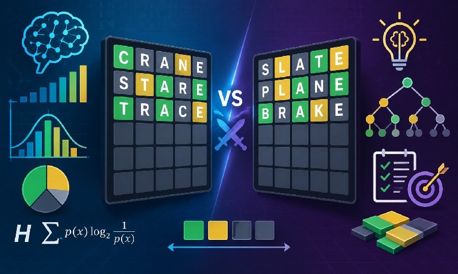 The Math of a Wordle Duel: Information Theory and Strategy in Worduel 1 The Math of a Wordle Duel: Information Theory and Strategy in Worduel