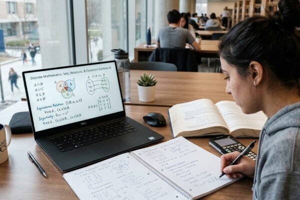 Sets, relations and functions in discrete mathematics
