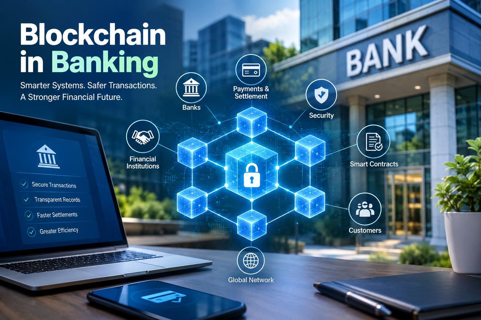 Blockchain technology transforming modern banking and financial services