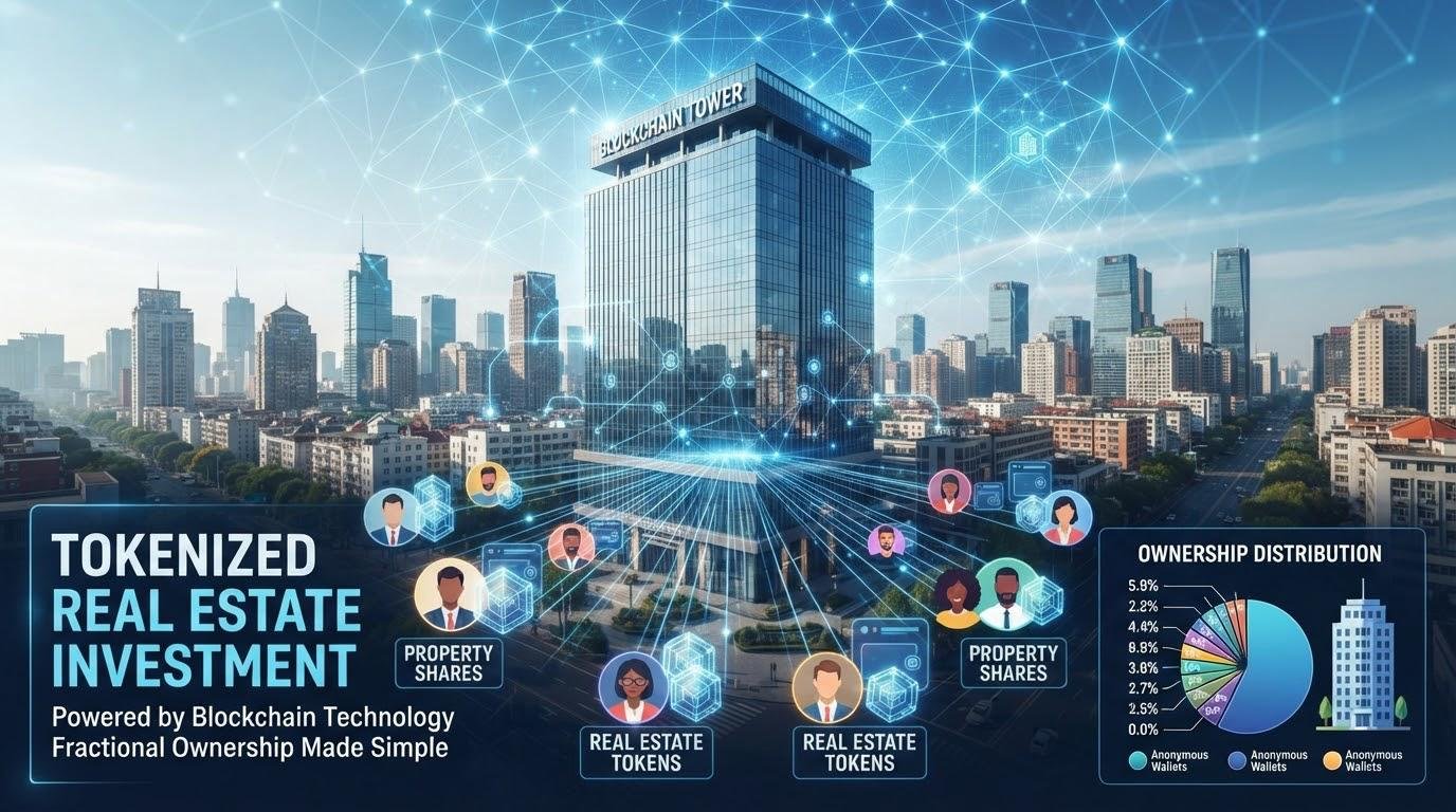 Tokenized Real Estate Investment: How Blockchain Is Changing Property Ownership 3 Tokenized real estate investment using blockchain technology