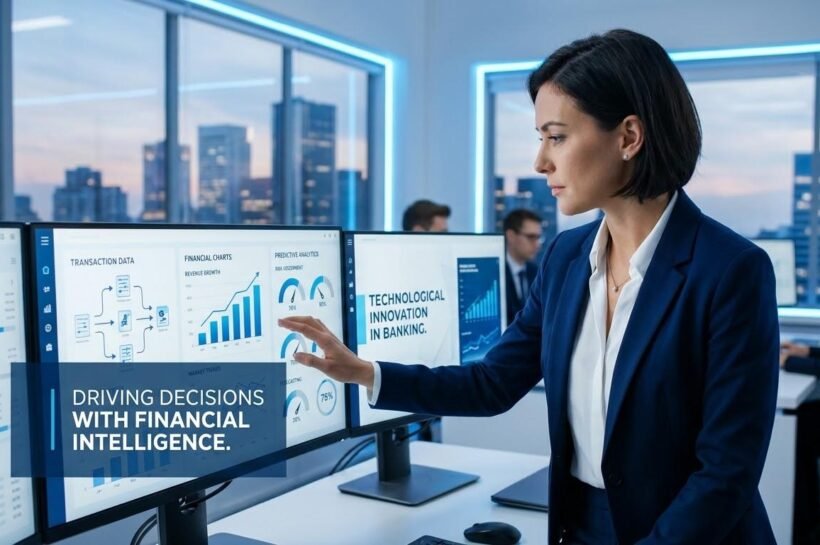 Big data analytics transforming decision making in modern banking.