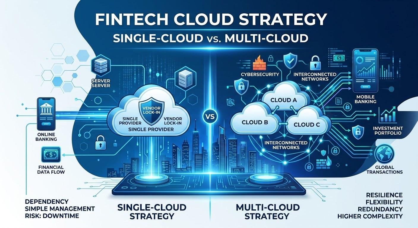 Multi-Cloud vs. Single-Cloud Strategy for Banks and Fintech Companies 2 Multi-cloud vs. single-cloud strategy for banks and fintech companies.