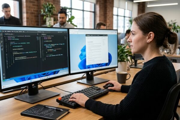 C# vs. C++ programming environments for Windows application development