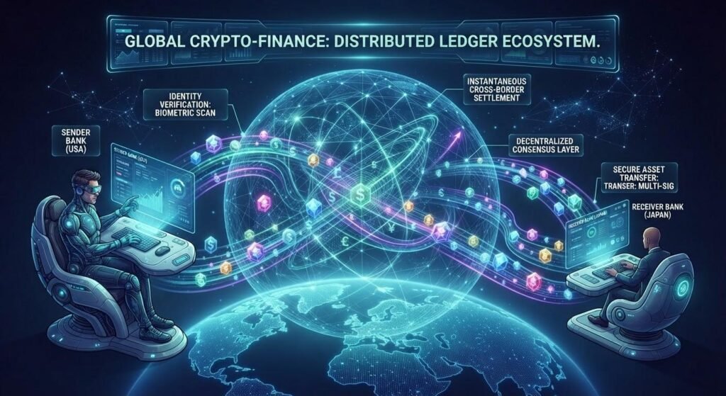 Distributed ledger technology improving international cross-border payments
