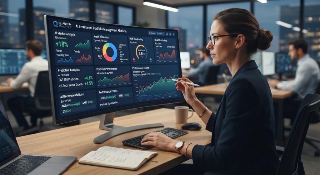 AI analytics for investment portfolio management
