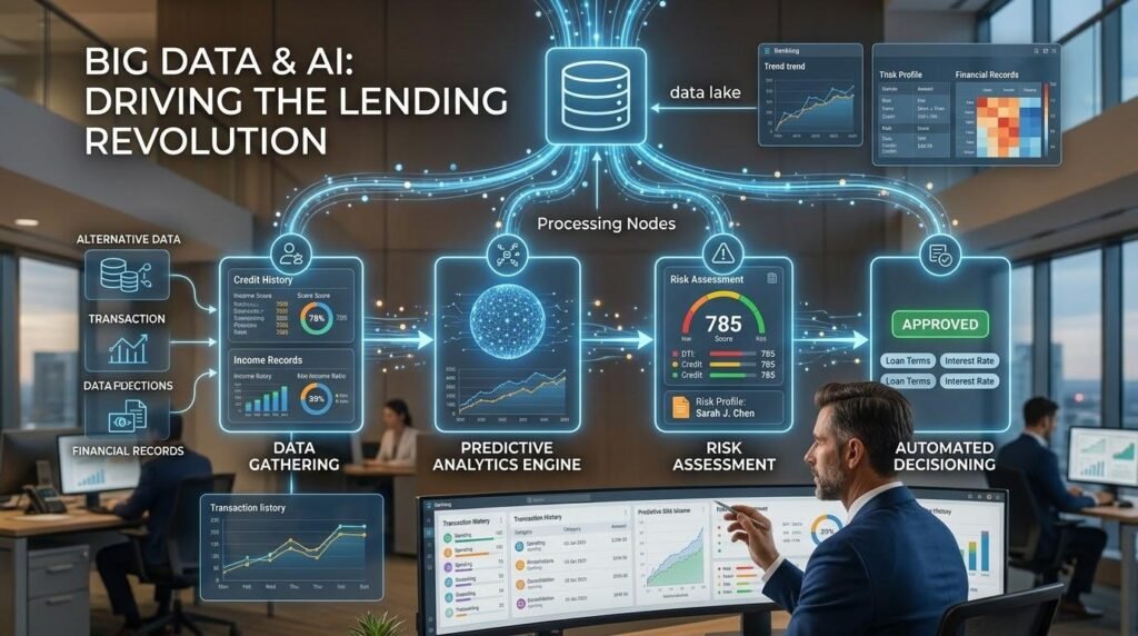 How Big Data Is Changing Credit Scoring and Loan Approval Decisions 2 How big data, transaction records, and predictive analytics support credit scoring and loan approval.
