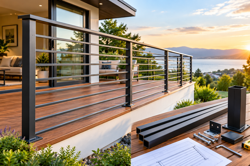 Horizontal Bar Railings