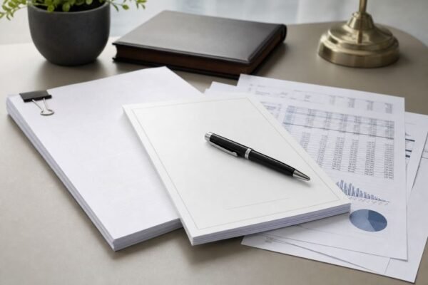 blank paper