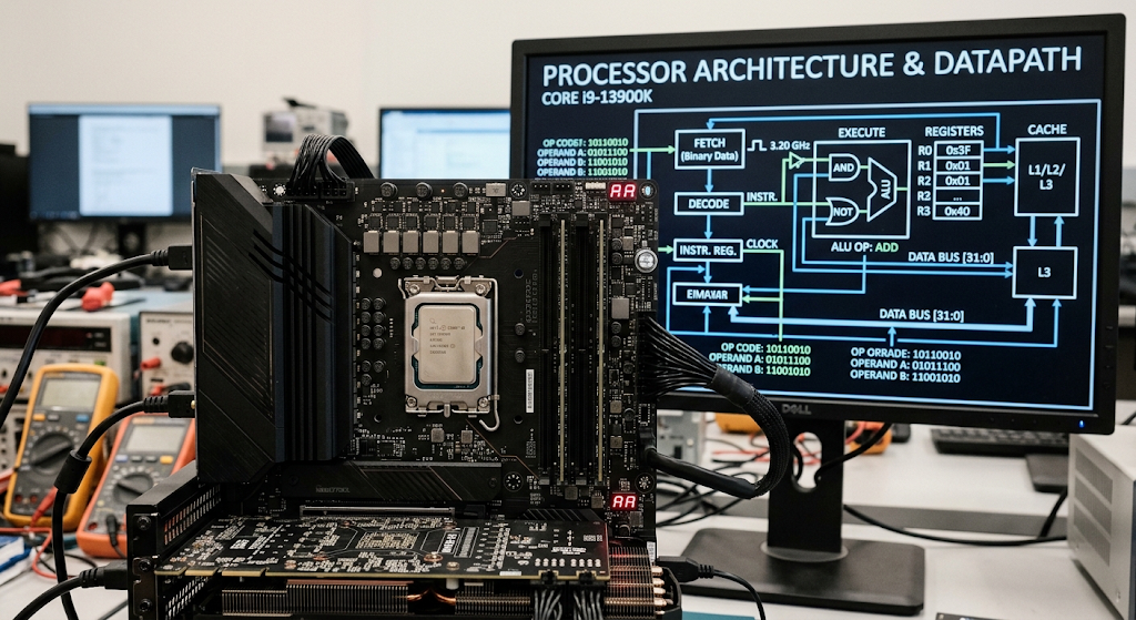 Boolean Algebra and Discrete Structures: Logic Gates, Circuits and Computing 5 Computer processor and architecture demonstrating Boolean logic in digital computing