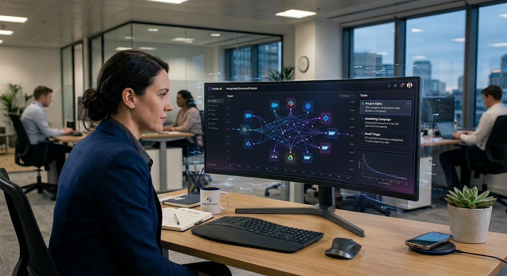 AI Agents Explained: What They Are, How They Work, and Why They Matter in 2026 2 AI agent using digital tools to complete tasks