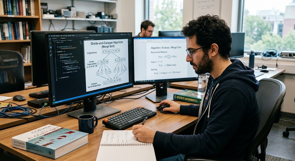 Recurrence relations and algorithm analysis in programming