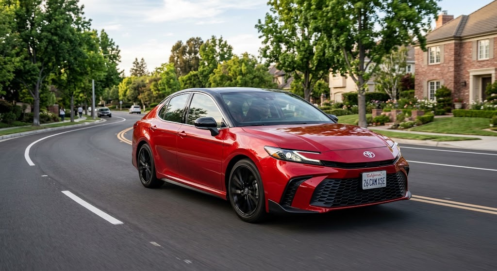 2026 Toyota Camry XSE front exterior view