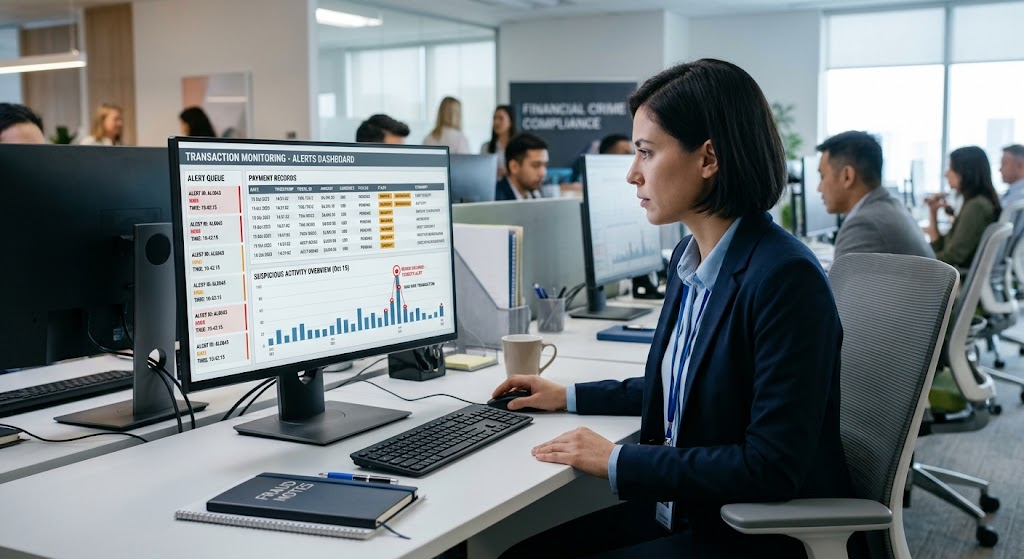 Data Mining in Cybersecurity: Detecting Fraud, Threats, and Suspicious Activities 4 Financial fraud analyst using data mining to identify suspicious transactions and unusual payment patterns.