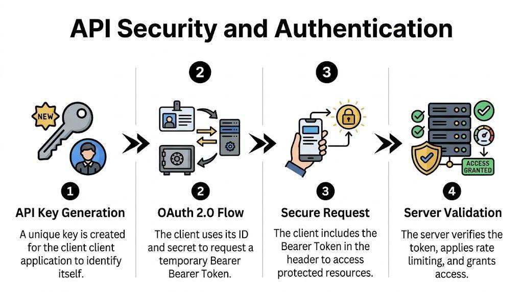 Best Practices for Writing API Documentation Developers Can Understand 2 API authentication methods including API keys, bearer tokens, and OAuth 2.0.