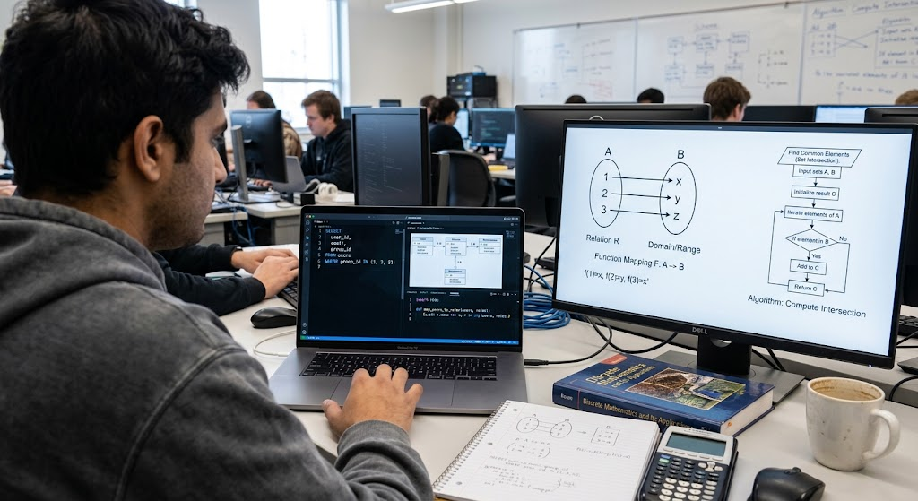 Applications of sets relations and functions in computer science