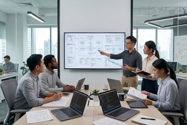 Technical writing supporting a successful software development project